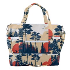 Sports Shoulder Bag with Shoes Compartment 